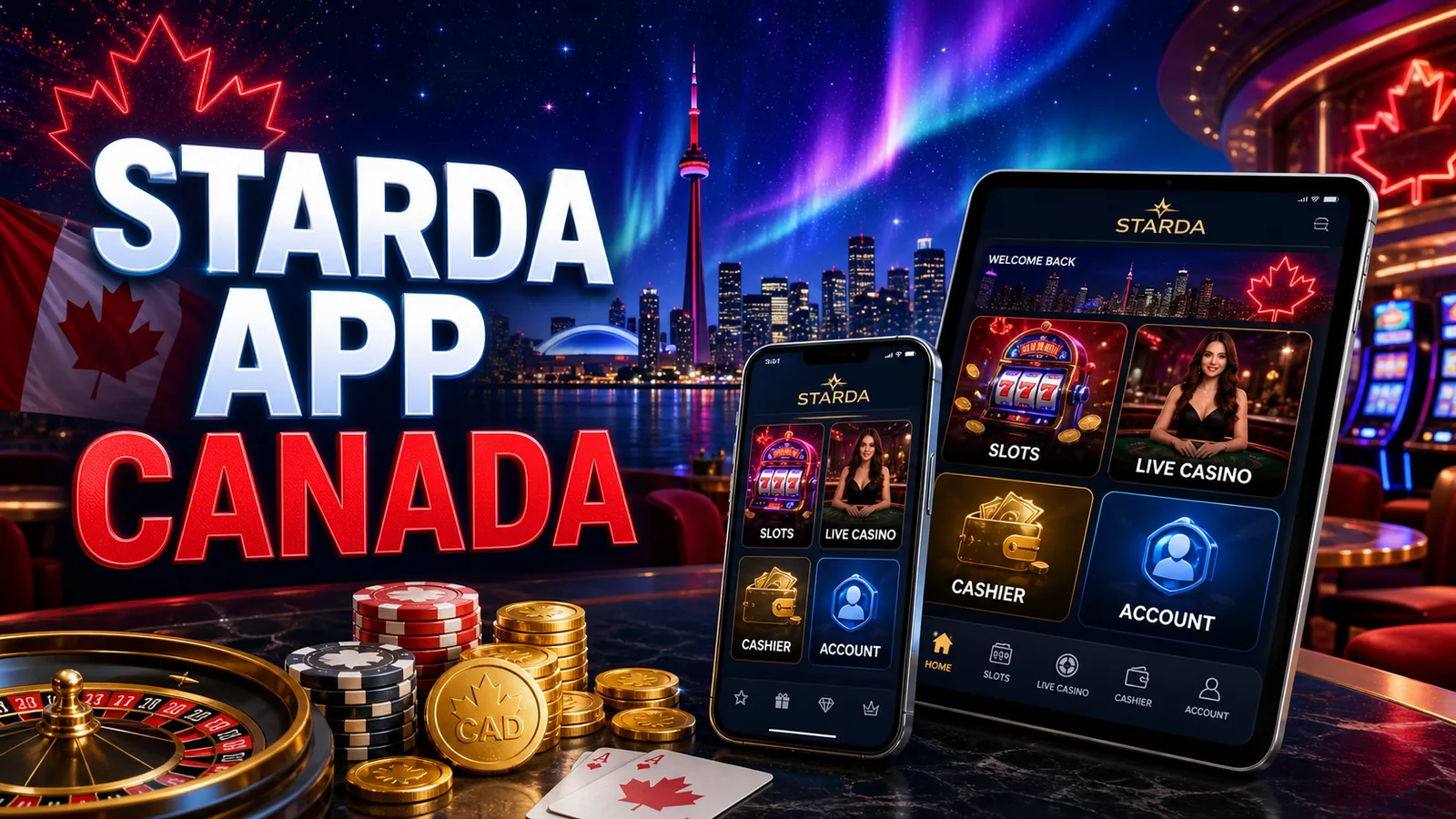Starda Casino App Canada Canadian iGaming content banner