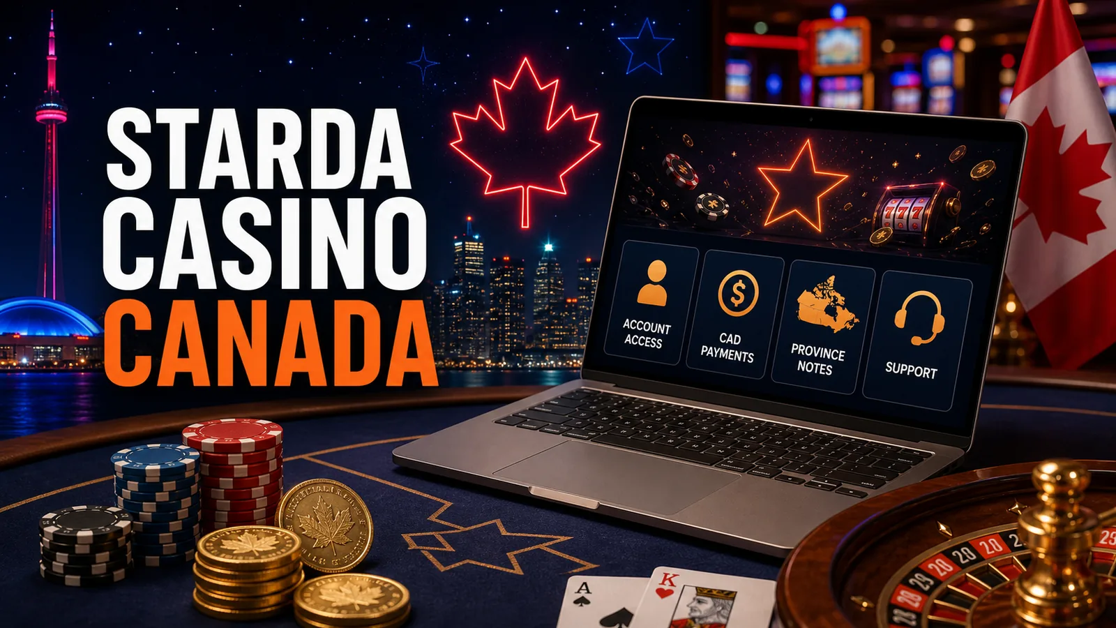 Starda Casino Canada Canadian iGaming content banner
