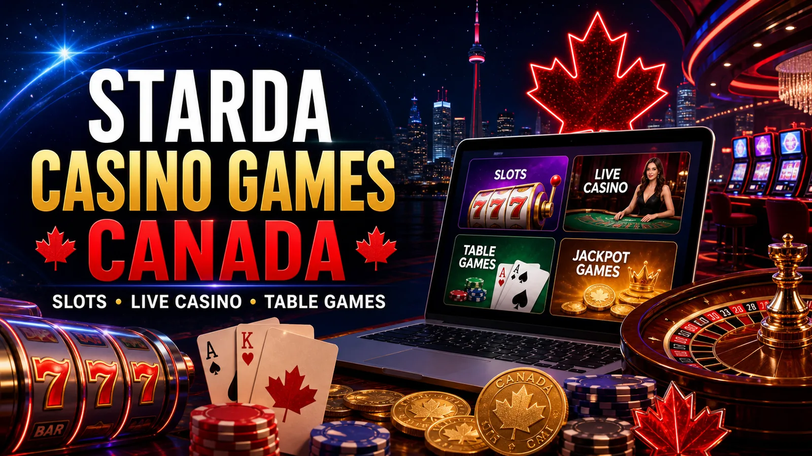 Starda Casino Games Canada Canadian iGaming content banner