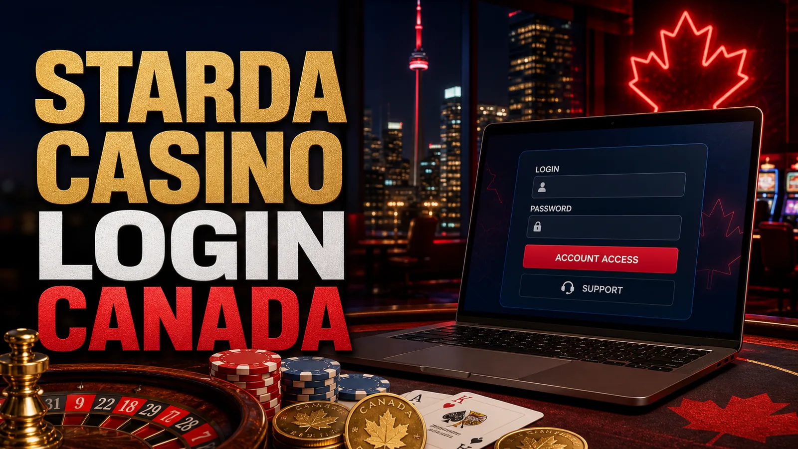 Starda Casino Login Canada Canadian iGaming content banner