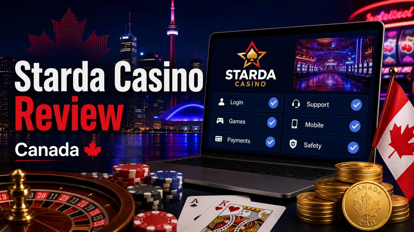 Starda Casino Review Canada Canadian iGaming content banner